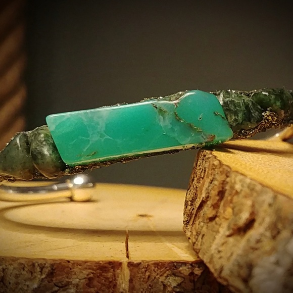 Handcrafted bangle cuff bracelet - Picture 5 of 5